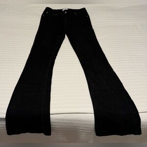 ASOS DESIGN stretch flare jeans in black. 32 x 34. Never worn.